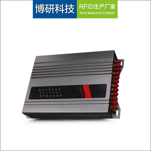 R2000芯片12通道读写器外接天线多通道仓储物流盘点管理高效盘点