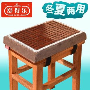夏凉垫学生坐垫屁股屁垫长方形板凳教室凳子垫子竹席凉席座垫椅垫