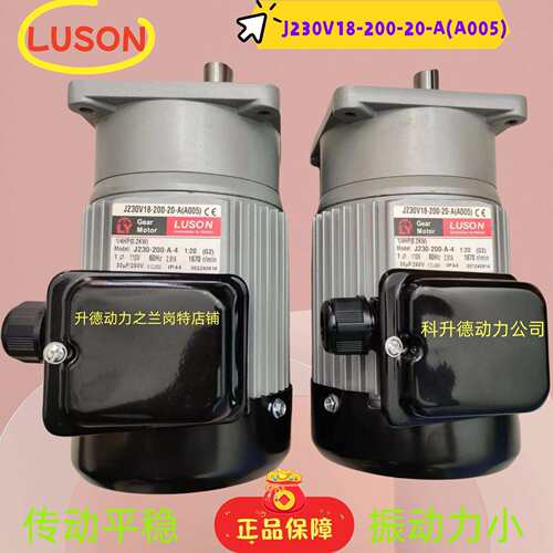 2J23DCT0V15-200-15-C(Y)LY马JLUSON电机220-200-C-4达J20V15