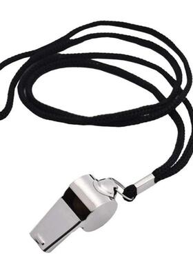 Stainless Steel Whistles Referee Sport Rugby Metal Whistle W