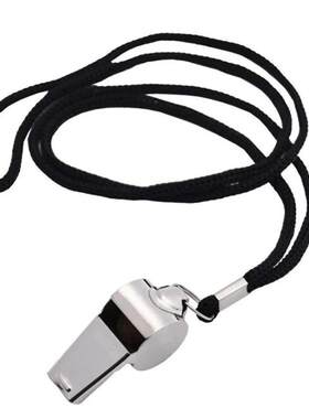 Stainless Steel Whistles Referee Sport Rugby Metal Whistle W