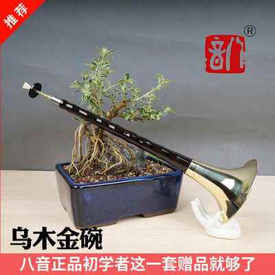 高档八音花梨乌木黑檀吹点奏唢呐服叭务器乐全套初学者专业民喇D