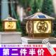 暖朵太阳能柱头灯LED户外防水庭院别墅墙头围墙大门灯家用门柱灯