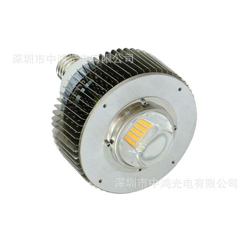 120W 150W 180W 200W LED球泡灯鳍片散热器E27 E40灯头透镜款