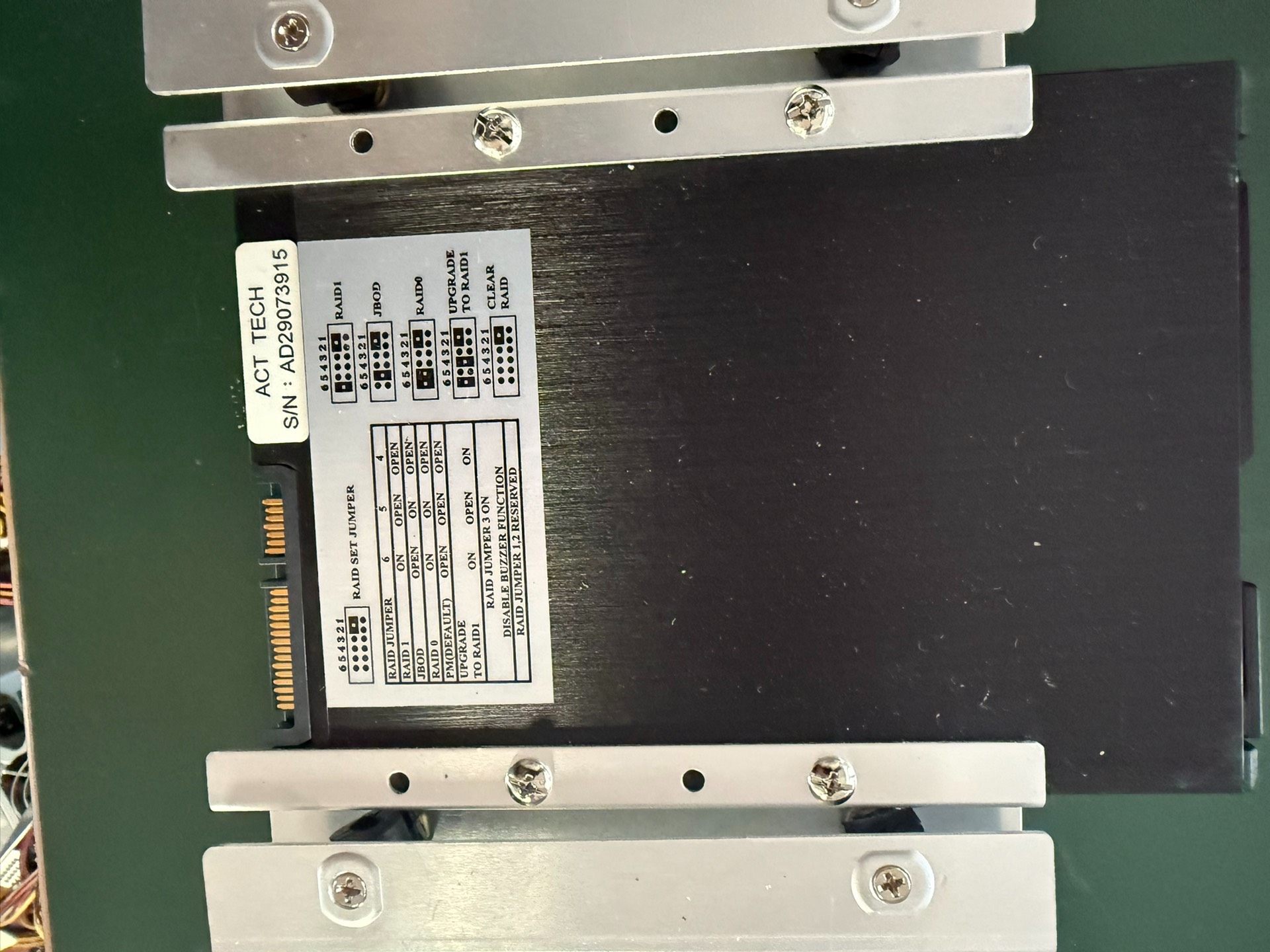 ACT TECH S/N：AD29073915