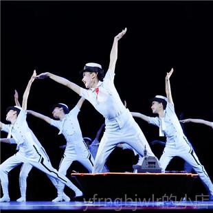 新款青春舰行海蹈服风儿童演出服童心向党军少年壮志强国有舞我表