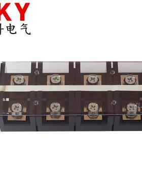 TC603接线端子TC602 TC604 TC605大电流纯铜固定式塑料接线端子排