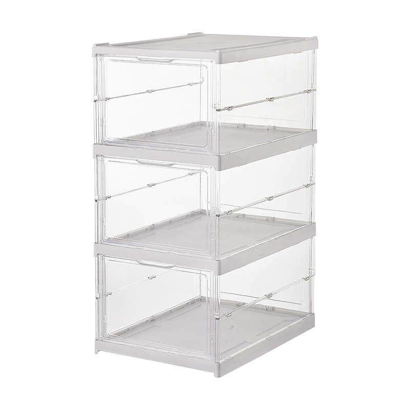 免安装鞋盒收纳盒透明防尘网红亚克力鞋墙鞋柜高帮球鞋子收纳,居家布艺,收纳盒,淘宝优惠券,粉丝福利购,淘宝优惠卷