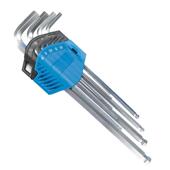 宝合 公制英制加长平头O球头花型铬钒钢内金107六角扳手合 BHERO