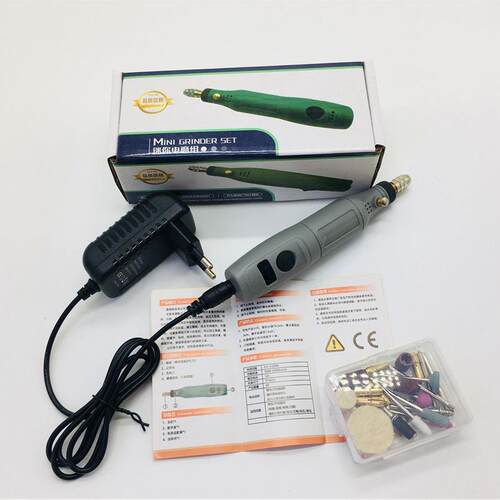 迷你小电钻调速电磨机木雕工具玉石电动抛光雕刻菩提去皮打磨机