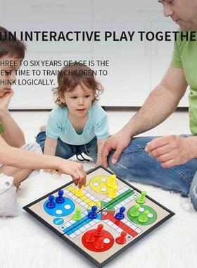PANDODO Ludo Set Parent-Child Board Game for Kid’s Educatio