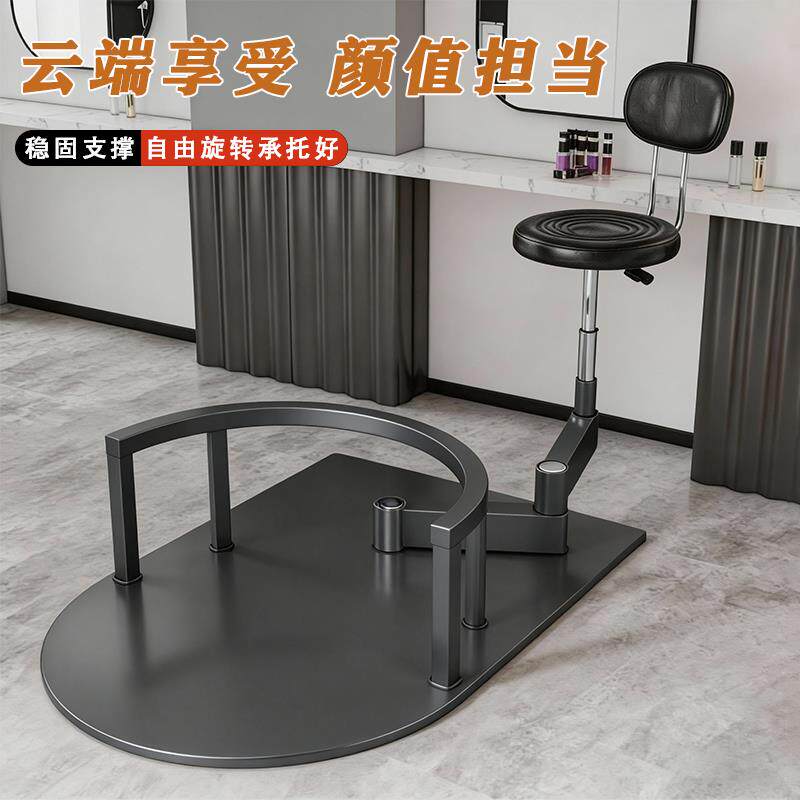 旋转理发椅大工凳美发一体旋转椅子理发师旋转椅子发廊理发师专用