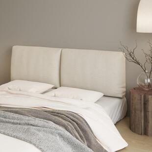 高端棉麻床头靠垫榻榻米无床头靠垫大靠枕2025新款沙发床靠背软包