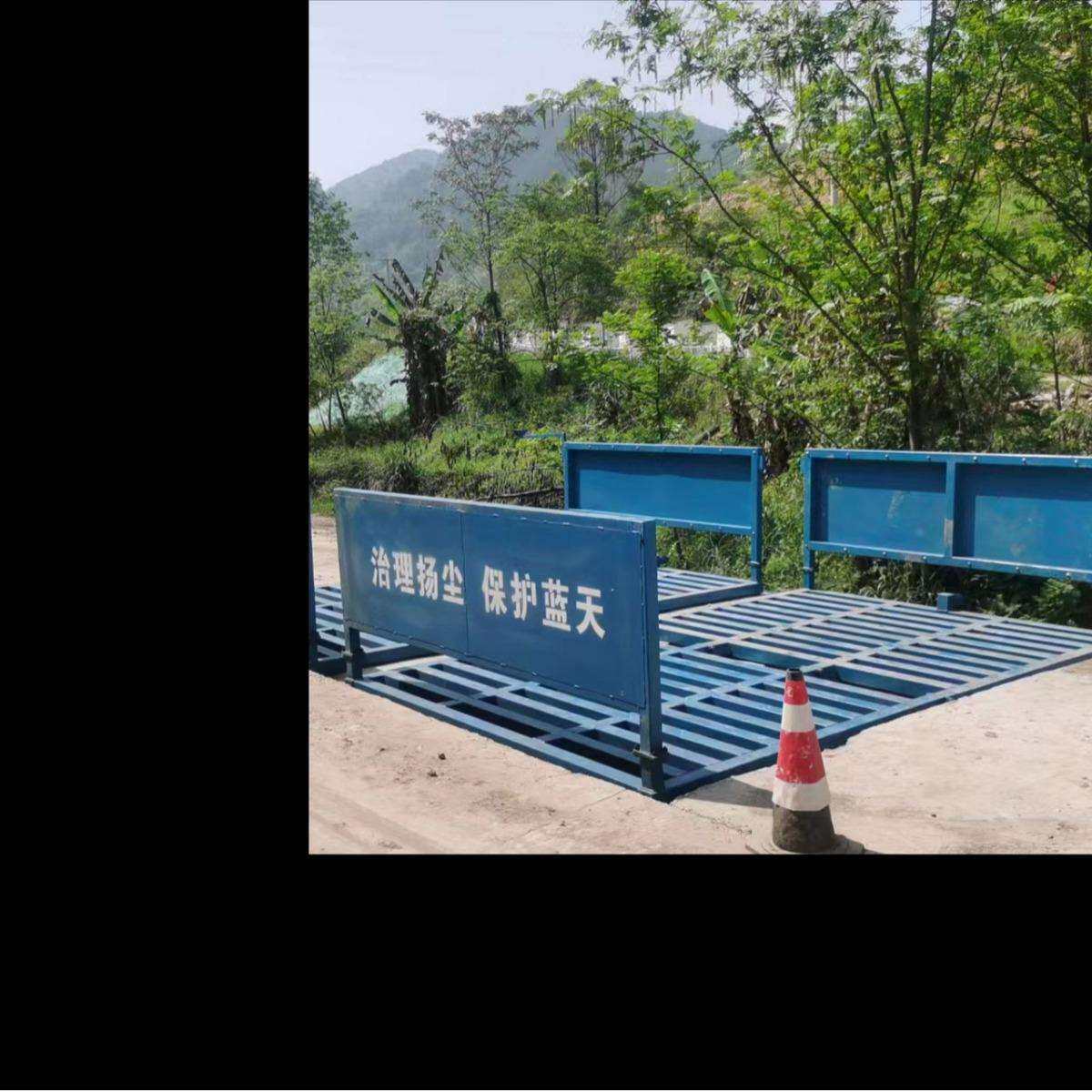 建筑工地洗轮机平板式 工程洗车机全自动
