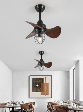 美式扇复古风灯吊灯商用工业小尺家用餐厅ZVT外销扇阳台小电風扇