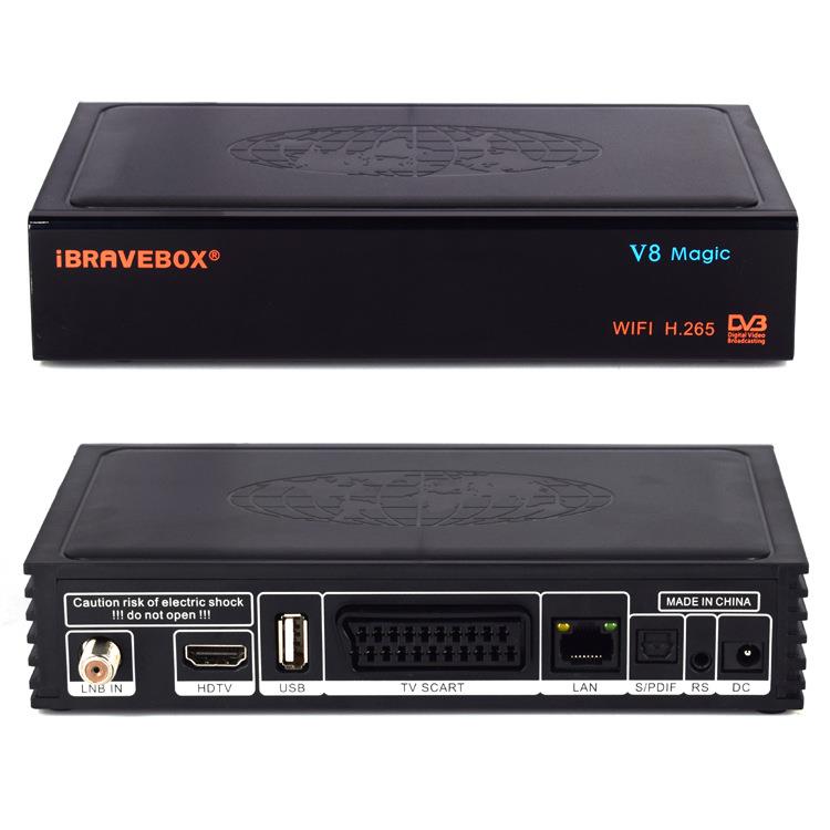 外贸热销  V8 Magic Stalker/DVB-/S2/Xtream H265 IPTV