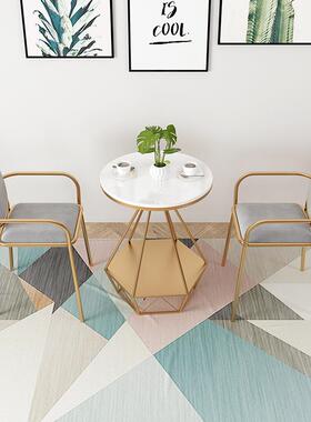 北欧ins靠背轻奢艺餐NAJ椅家椅用餐厅铁椅闲子简约餐桌凳子网红休