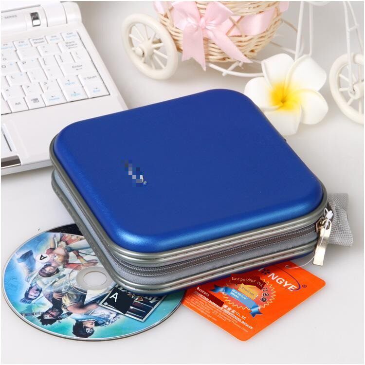 大容量光盘存储盒Cd集40张光盘袋光盘夹Dvd袋汽车Cd盒光盘袋