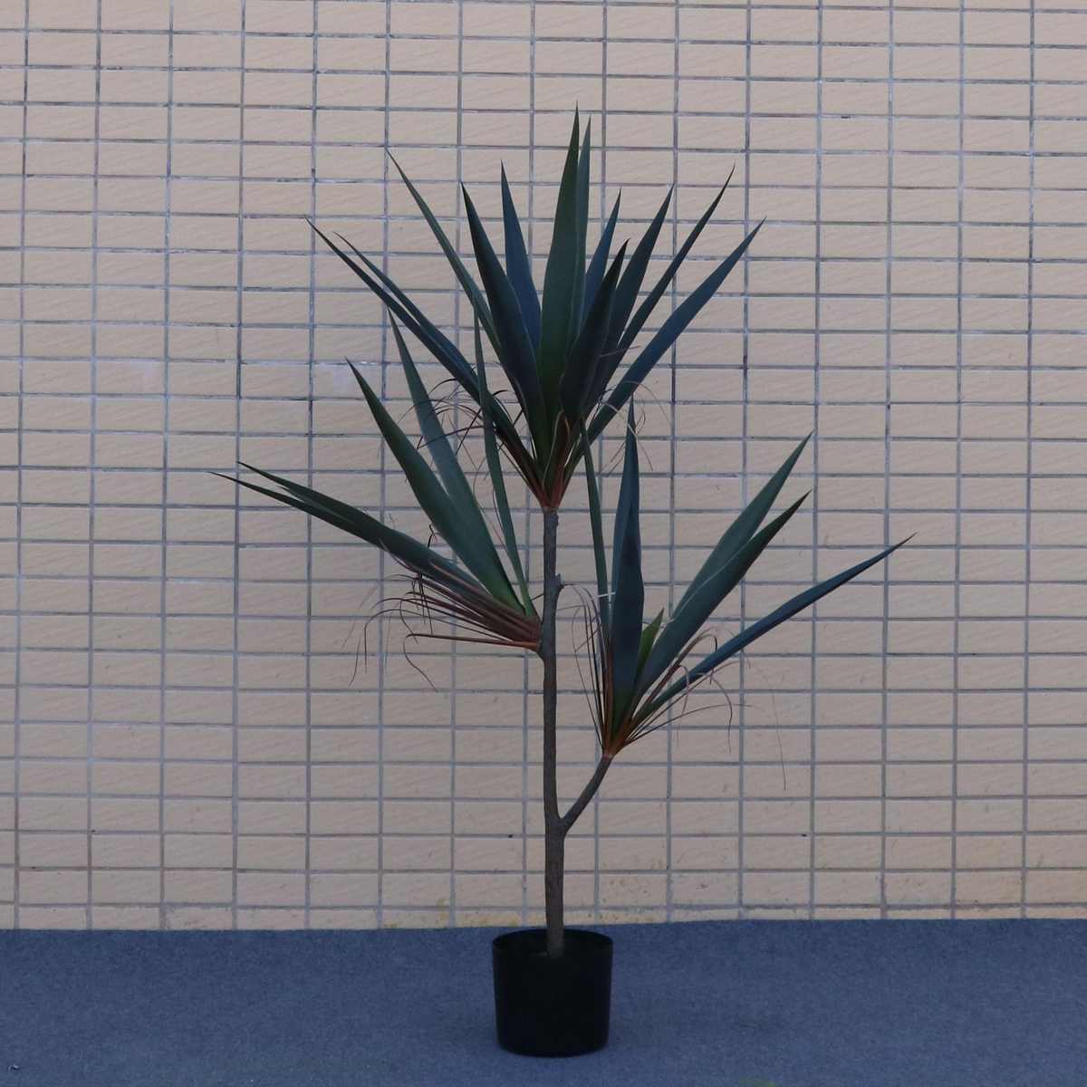 源头花盆造景盆栽景假仿真植龙舌兰剑兰摆件装饰厂家绿剑麻小叶