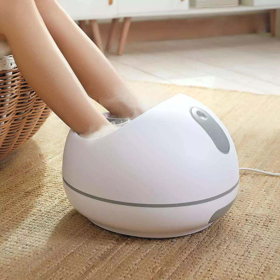 蒸汽足浴盆足浴器恒温蒸汽按摩加热家用洗脚盆泡脚桶foot massage