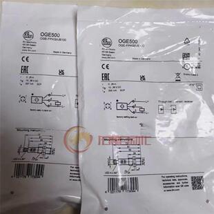 OGT500易福门IFM漫反射光电开关不锈钢外壳漫反射光电开关