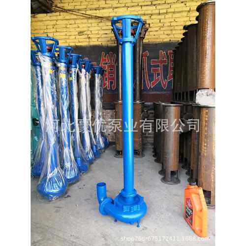 立式切割式污水泵无堵塞泥浆泵4寸电动污水泵化粪池清淤泵加厚长