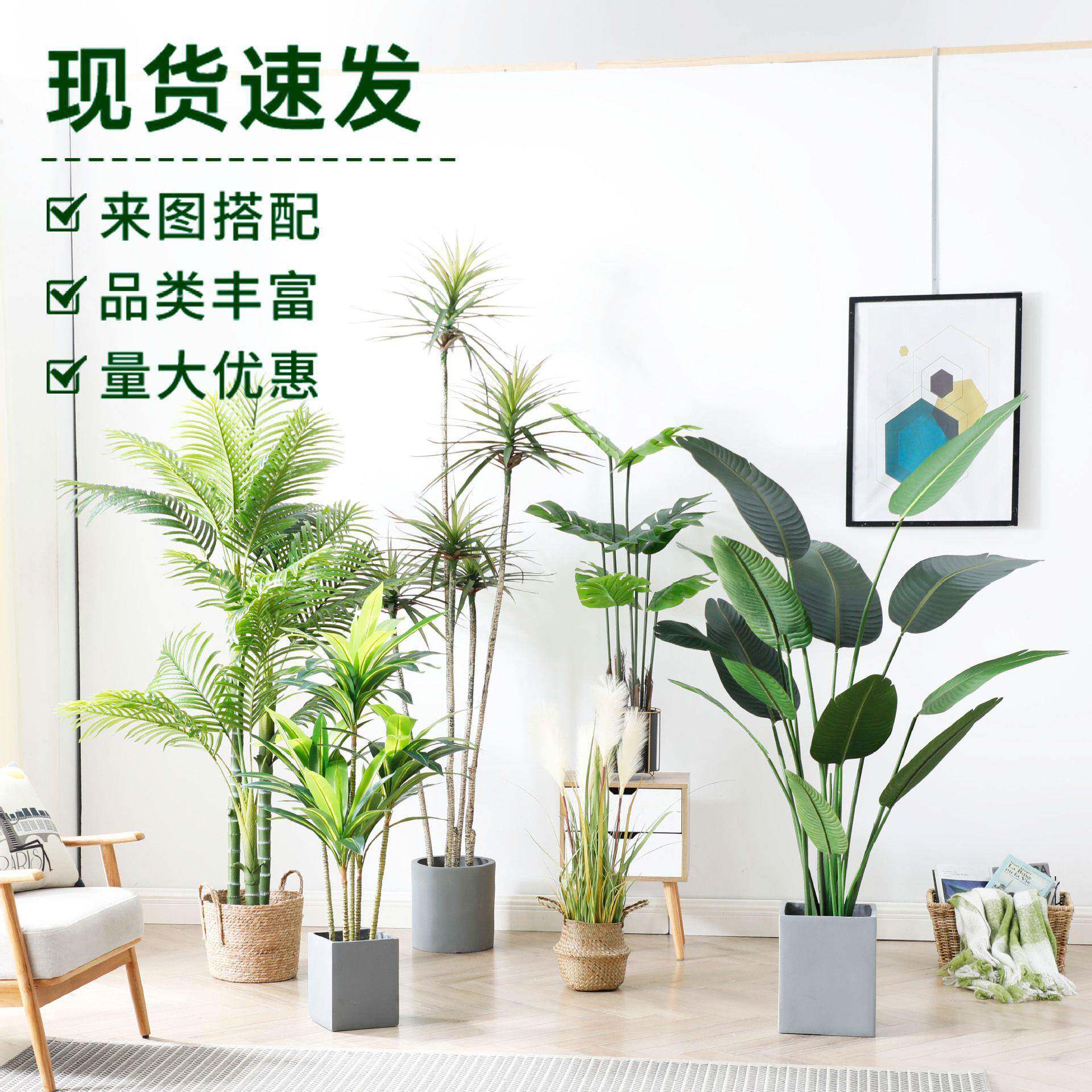 仿真树客厅装饰仿真绿植造景摆件仿真绿植仿真花场景布置室内盆栽