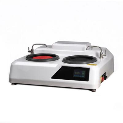 MPS-2C系列金相试样触摸屏磨抛机精密触摸开关双盘台式机