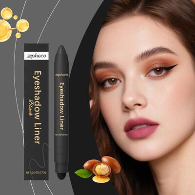Zephoco Black 2-in-1 Eyeliner - Smooth and Silky for Versati