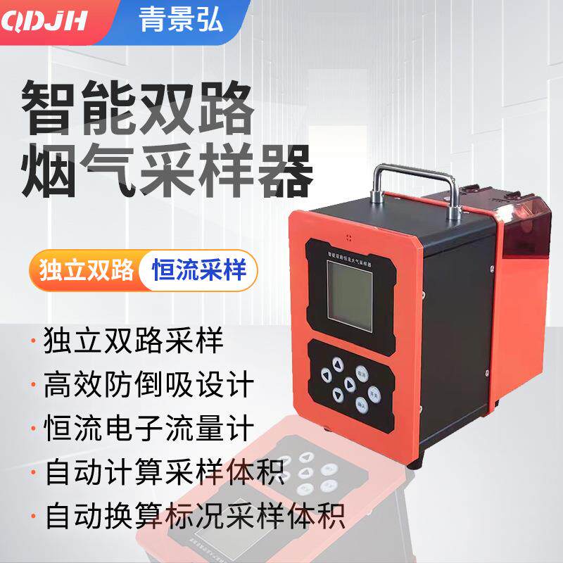 JH-2型智能双路烟气采样器锅炉烟气采样器固定污染源烟气采样器