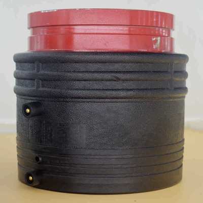 钢丝网骨架塑料复合管电熔沟槽接头钢塑转换接头电熔配件150100