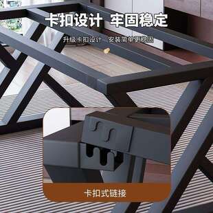 脚架桌腿收藏11铁艺茶几26铁岩板人桌子支架餐桌玻璃底座