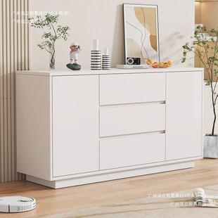 餐边柜实木用RYM多层储物斗柜代新款 耐用家居简易家现阳台茶柜组