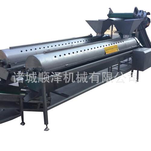 销售埃及黄皮鸡脚去皮机凤爪打皮机鸡爪脱黄皮机成套设备