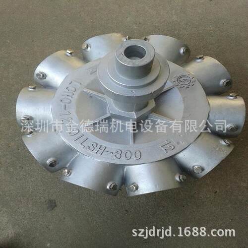 厂家直销优质12寸铝合金布水器 洒水器 分水器 转头 播水器