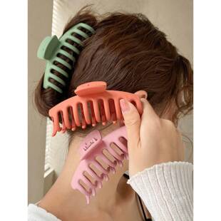 Color Claw Crab Sale Hair Barrette Solid Large Hot Clip