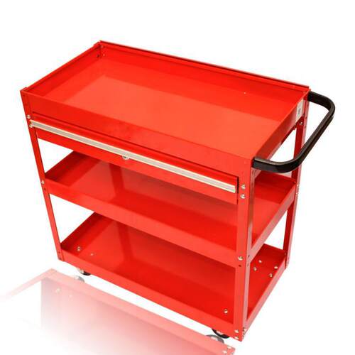 带抽屉三层工具车零配件工具车工具柜汽修气配工具手推车