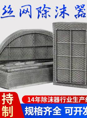 SP标准型分离塔纯钛丝网除沫器 湿分解塔 石油化工冷却塔捕雾器