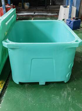 滚塑双层保温箱1000升全新料冷暖两用保鲜便携式冰桶异形加工