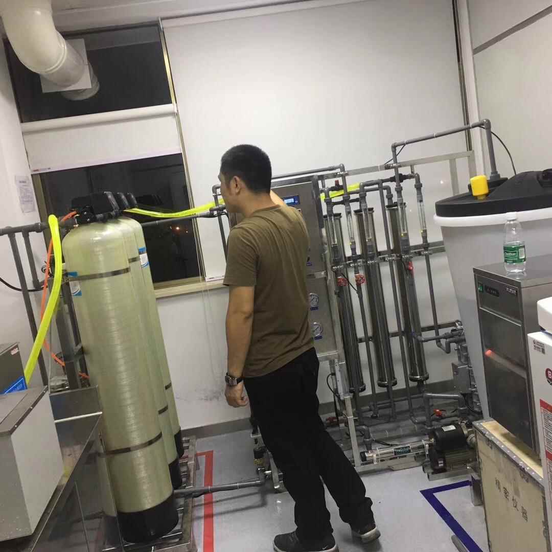 RO反渗透水处理设备工业净水器井水前置过滤去离子纯净水小吨设备