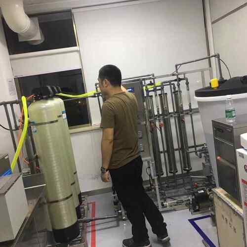 RO反渗透水处理设备工业净水器井水前置过滤去离子纯净水小吨设备