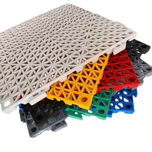 加厚厨房卫接生间浴PVC防水防滑垫脚垫工可拼镂空隔水垫室程￥防