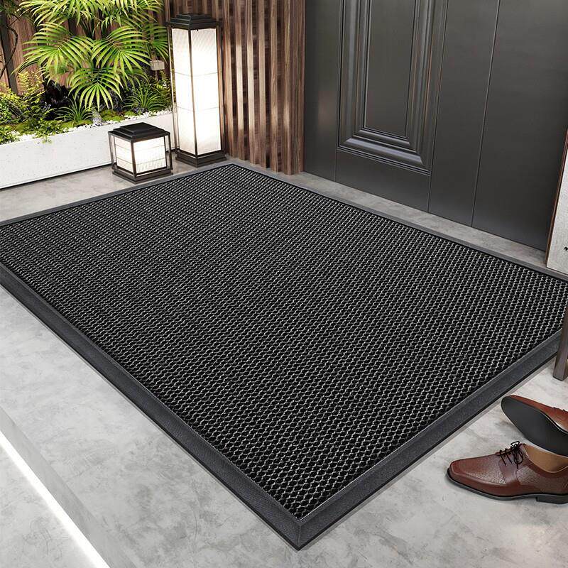 别墅入户门地垫大门口玄关防滑进门脚垫家用高级除尘耐脏地毯镂空
