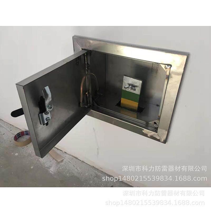 防雷接地测试箱 接地测试点箱 接地电阻测试盒 临时接地端子箱