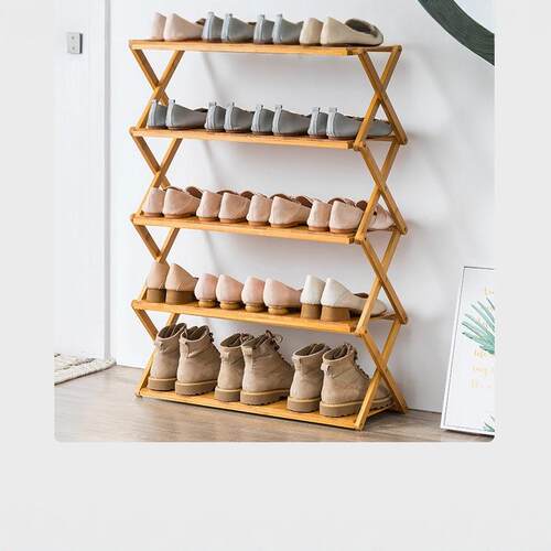Modern minimalist multi-level simple storage household shoe