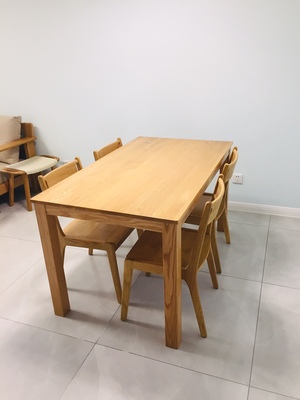 原始原素全实木餐桌怎么样一周使用彻底爱上了吗