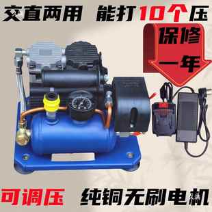 空气压泵缩机便携式 空压2115机小锂电户外车载小型打气无刷型其他