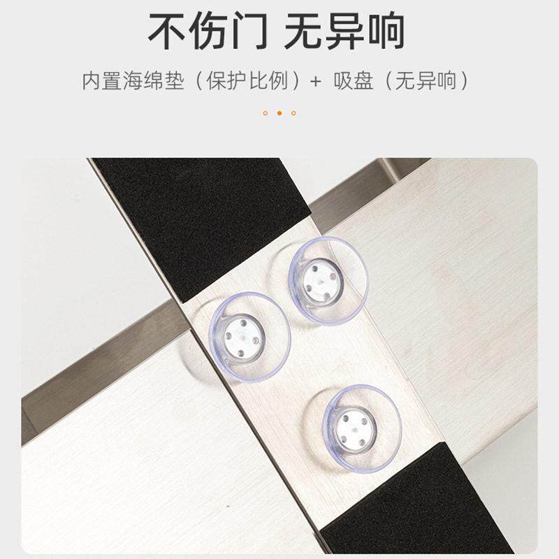 门后浴室置物架挂架免打孔壁挂分层挂篮置物架卫生间用品收纳架子