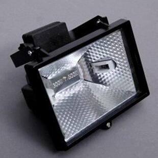 碘钨灯架 草坪灯罩太阳能灯投光灯架顶式铝制防水220v1000w1500w