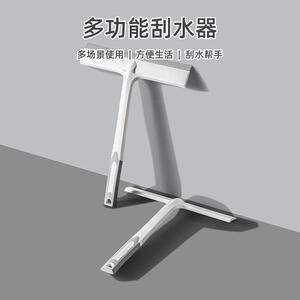 日本精工擦玻璃刮水板桌面家用卫生间镜子刮水器硅胶清洁刮板
